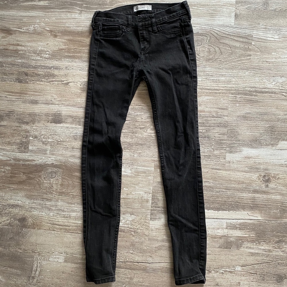Black denim jeans Abercrombie kids